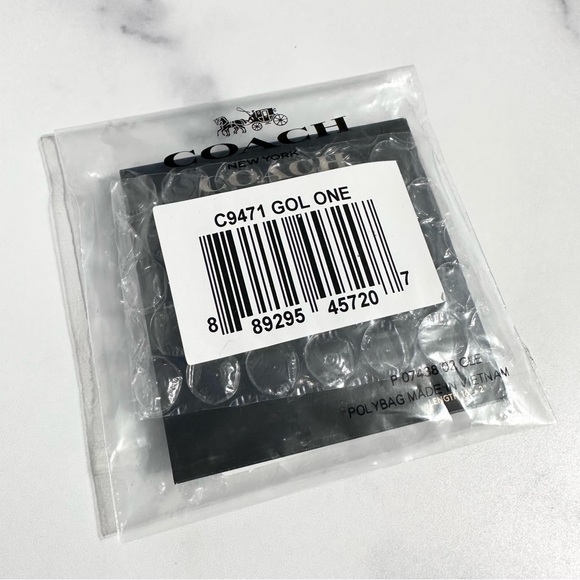 COACH Multicolor Script Necklace - Picture 3 of 5